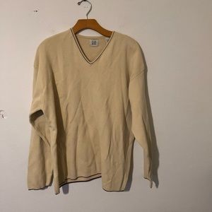 Gap Long Sleeve Beige Sweater Size Large